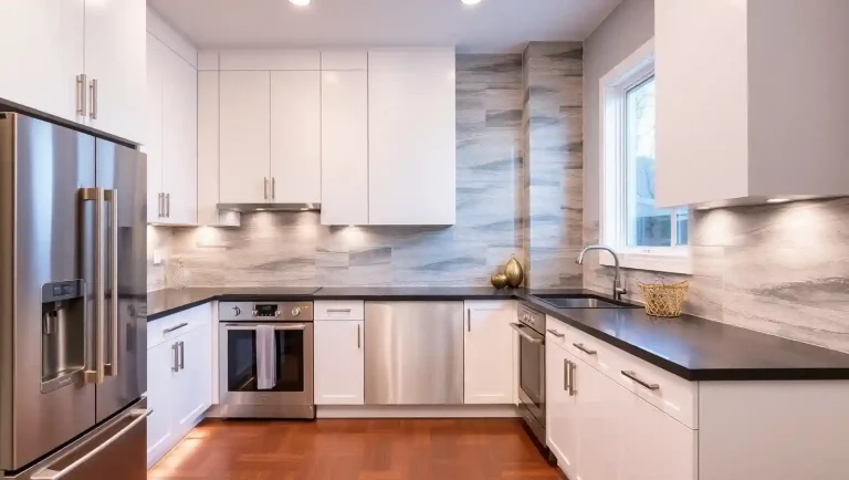 Kitchen Stone Backsplash Design