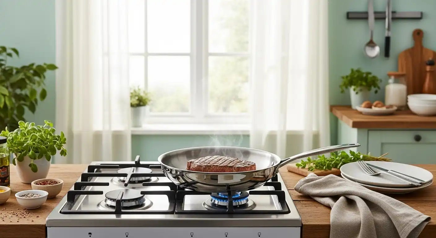 Stainless Steel Skillets