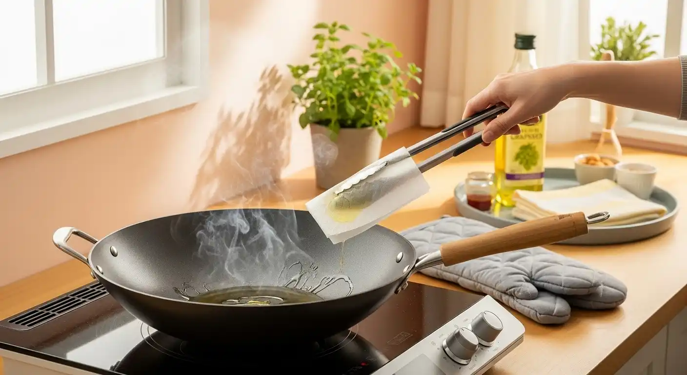 Step-by-Step How to Season a Wok on an Electric Stove