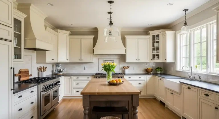 Stunning Warm Neutral Kitchen