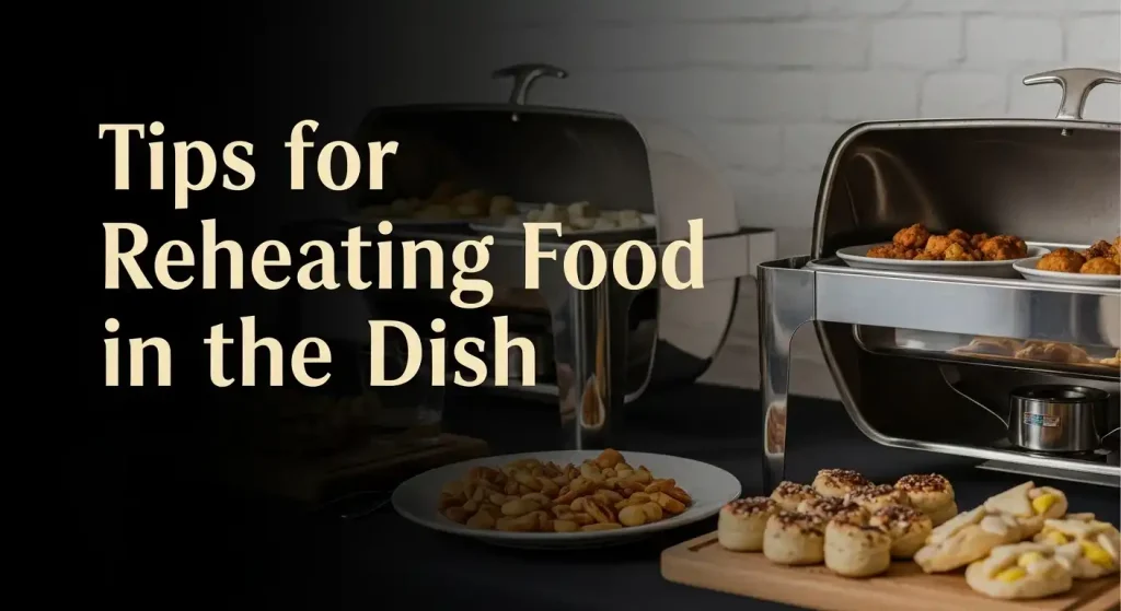 Tips for Reheating Food in a Chafing Dish