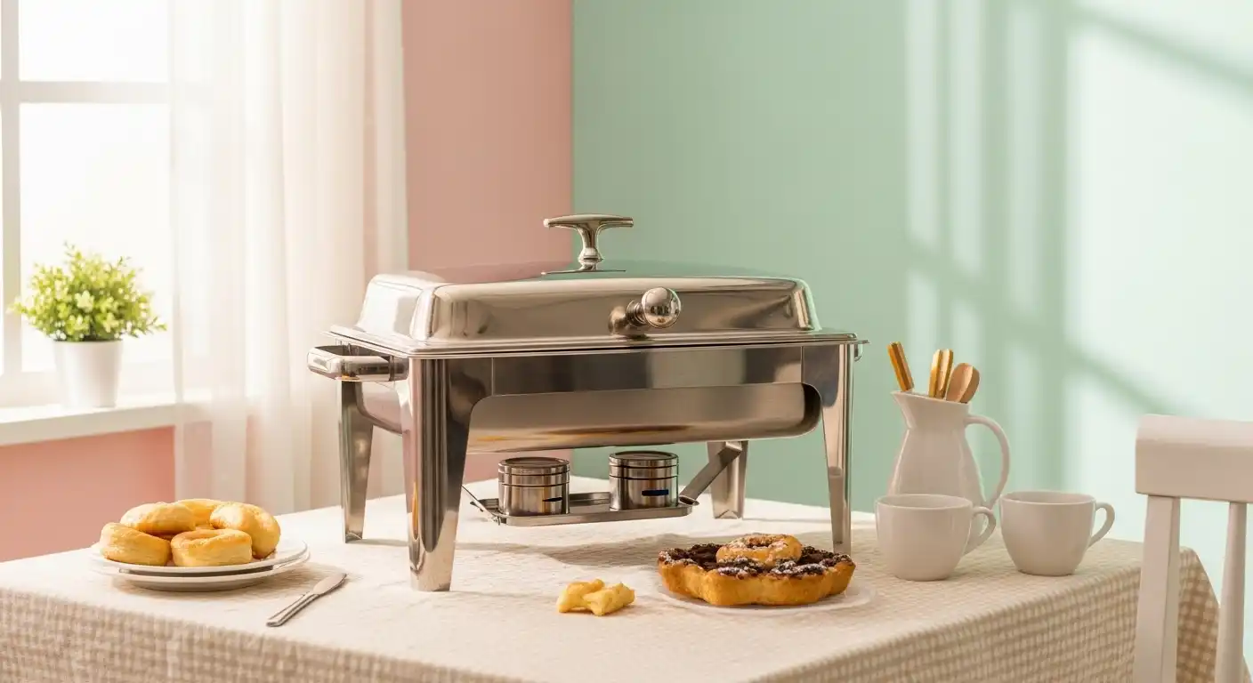 Tips to put water in chafing dish