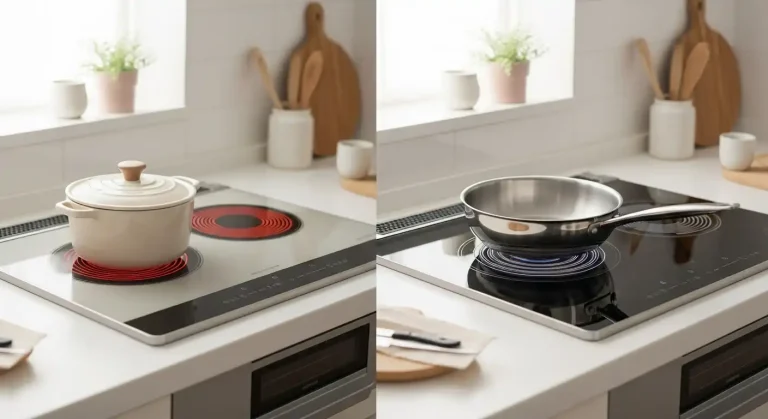 What Is Difference Between Radiant And Induction Cooktops