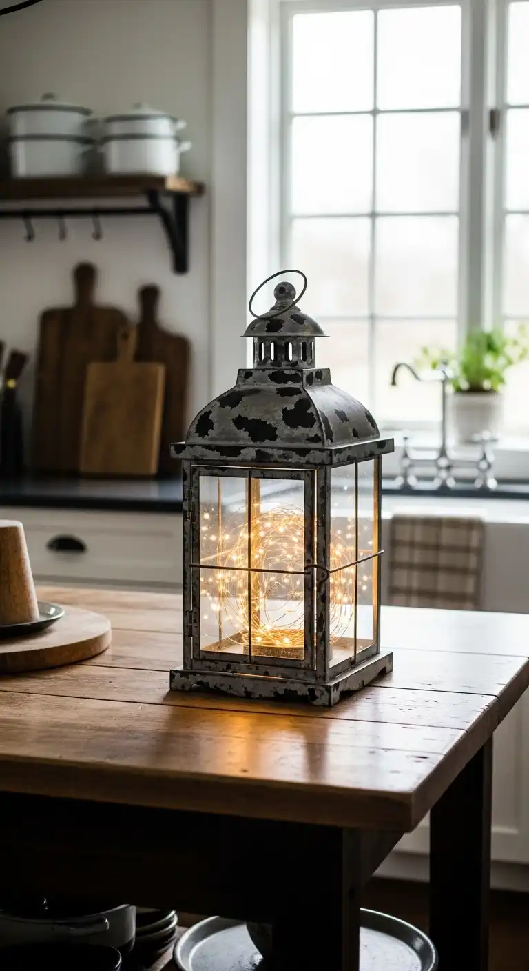 11. Vintage-Inspired Lantern