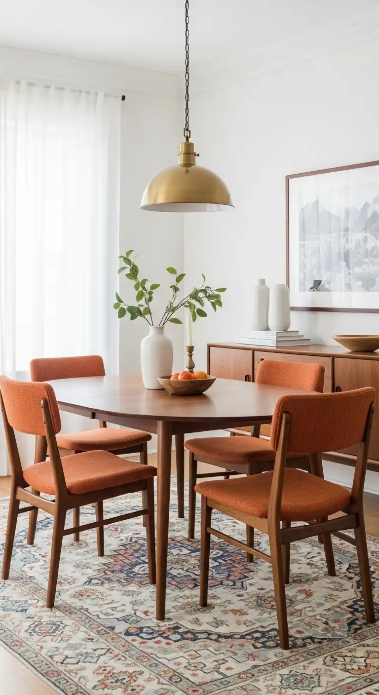 14. Elegant Dining Table Design Spotlight