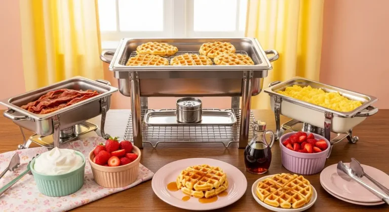 Can You Keep Waffles Warm in a Chafing Dish