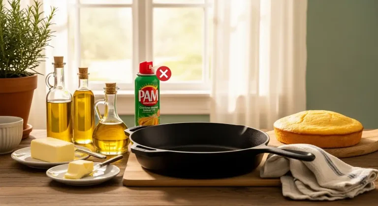 Can You Spray a Cast Iron Skillet with Pam