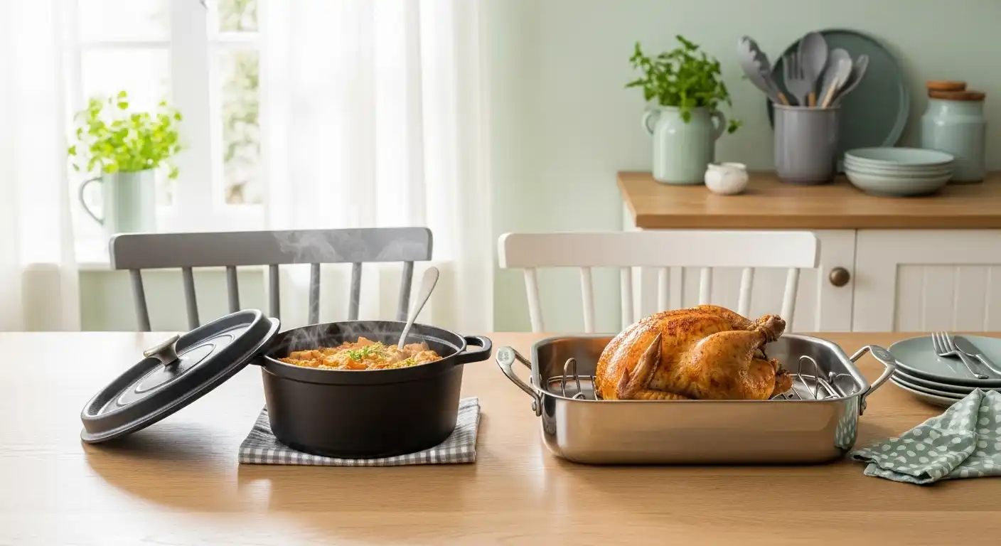 Dutch Oven Vs Roasting Pan: Which Is Right for Your Kitchen? 1 Dutch Oven Vs Roasting Pan
