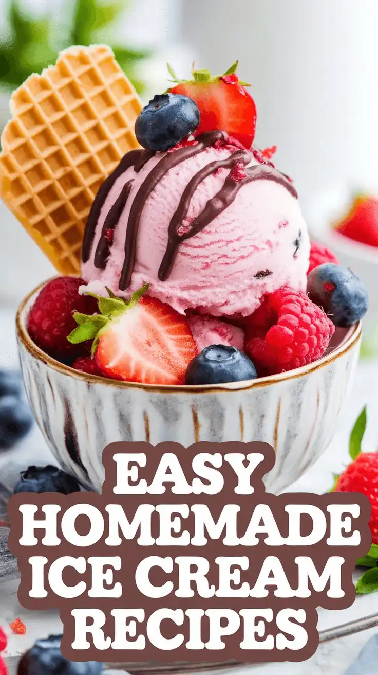 Easy Homemade Ice Cream Recipes 2