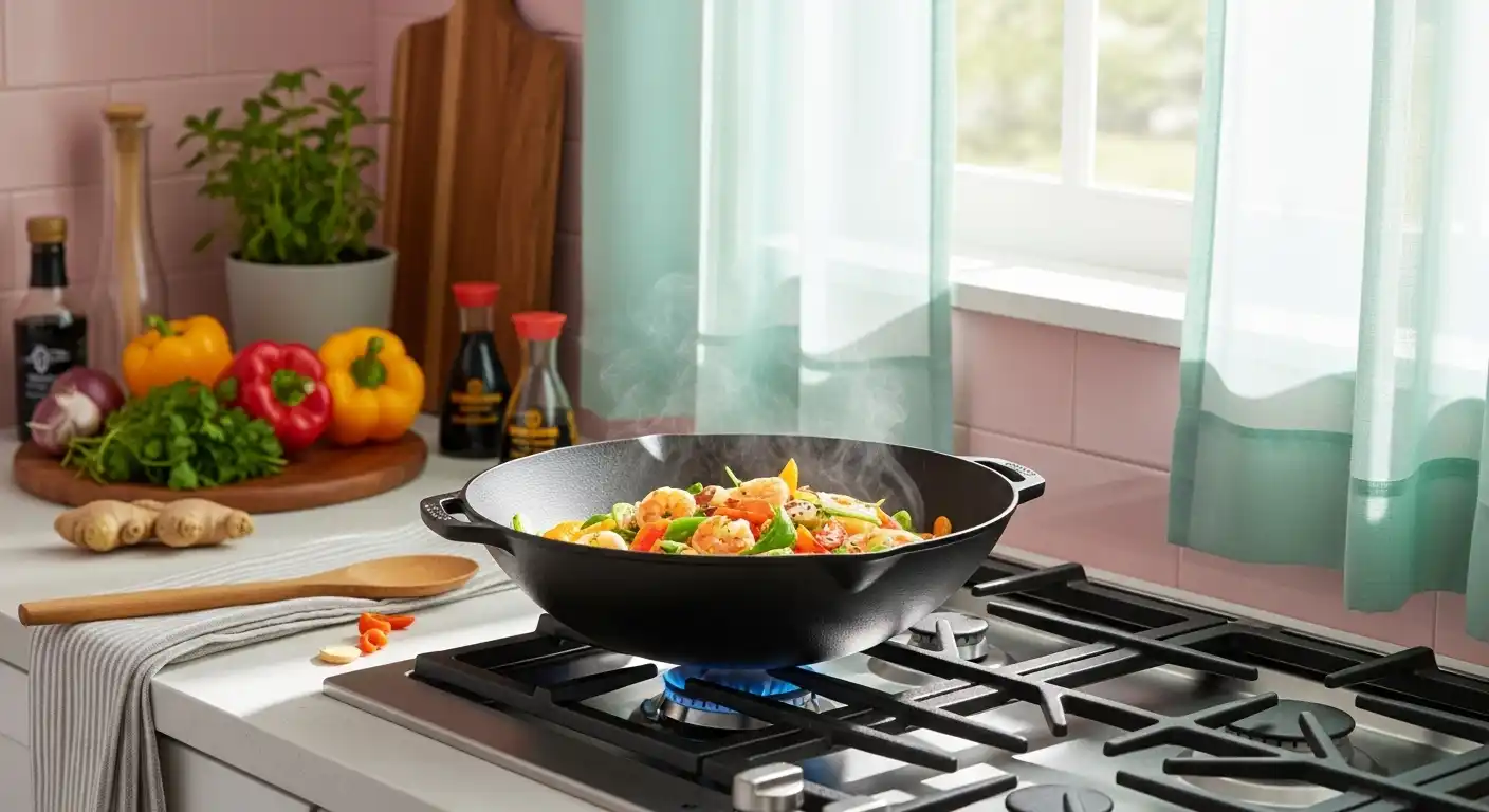 Lodge Cast Iron Wok