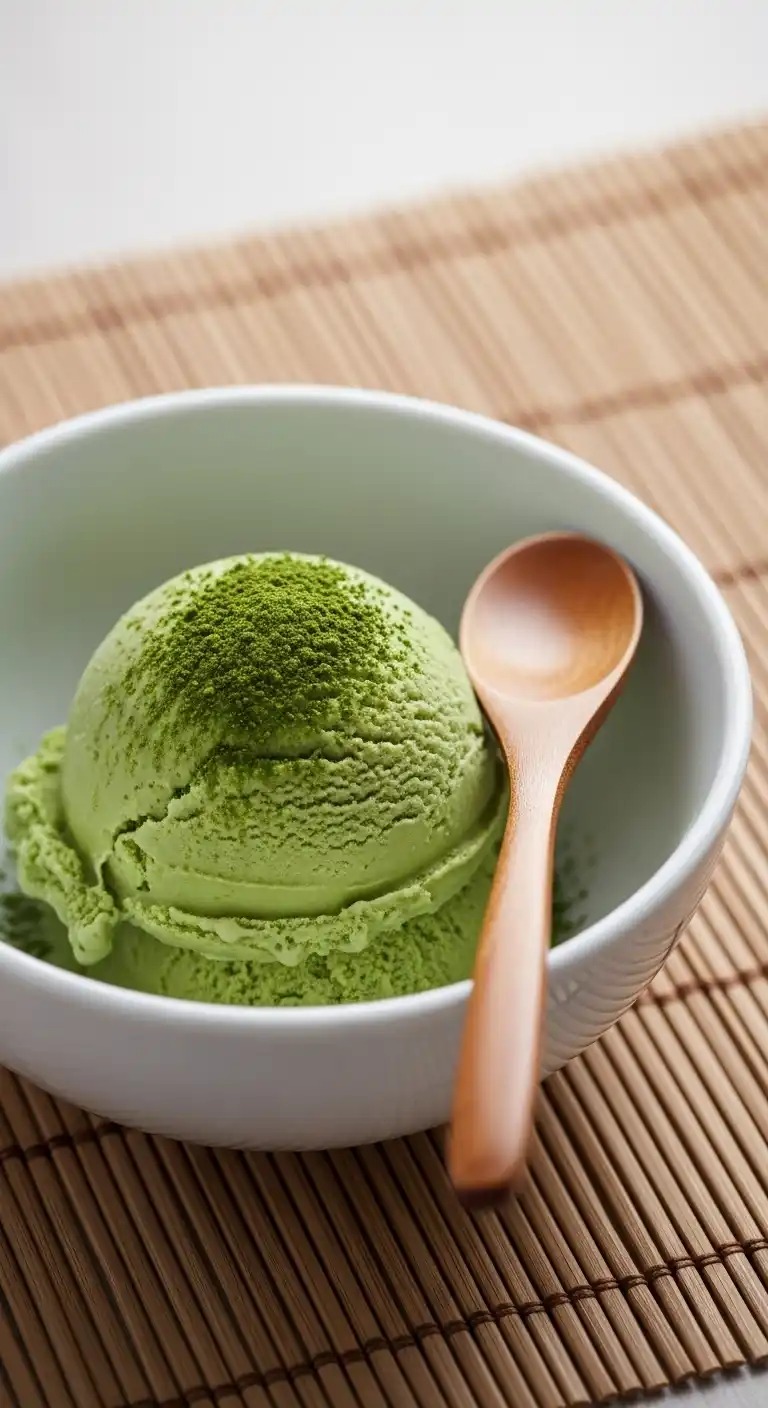 Matcha Green Tea Protein Ice Cream