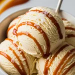 Salted Caramel Swirl Protein Ice Cream