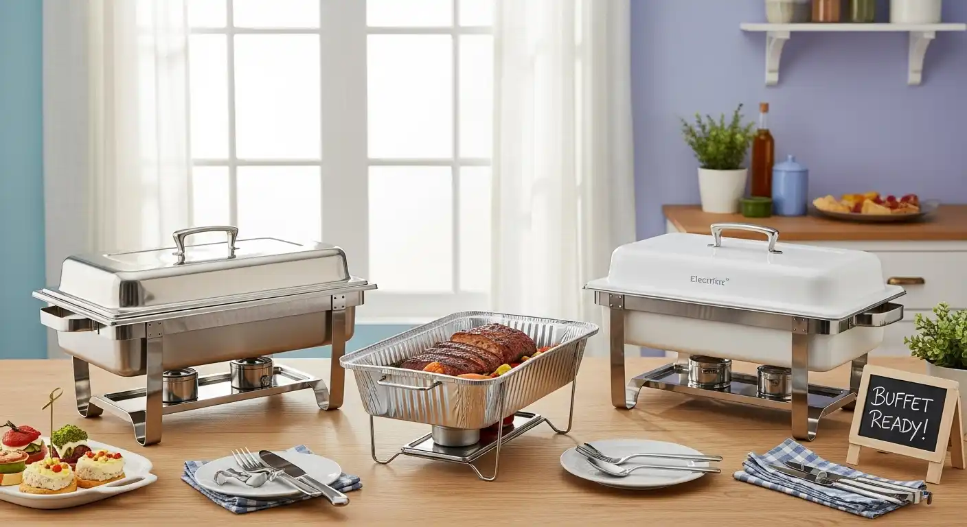 Types of Chafing Dishes Available for Rent