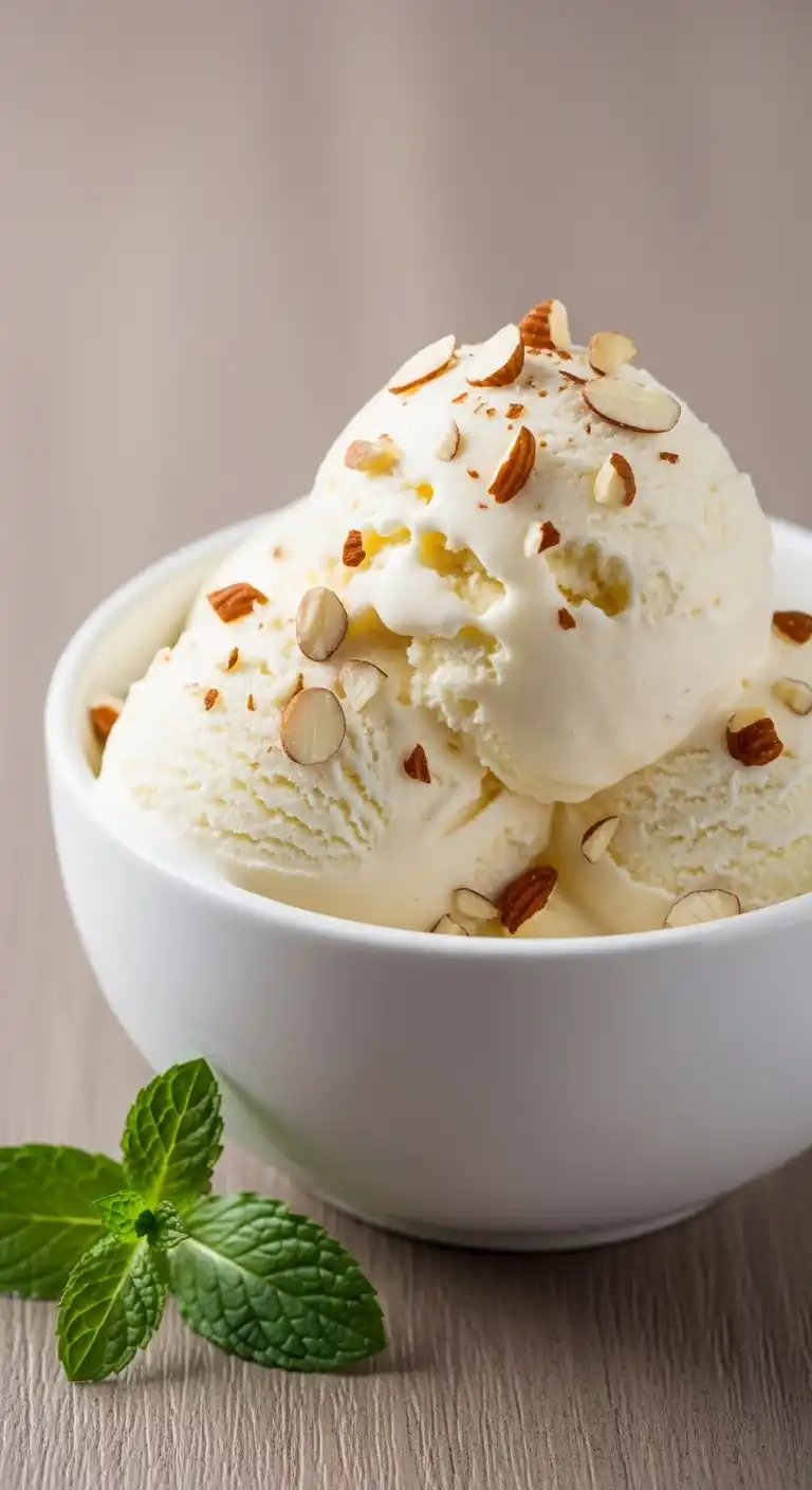 Vanilla Almond Crunch Protein Ice Cream