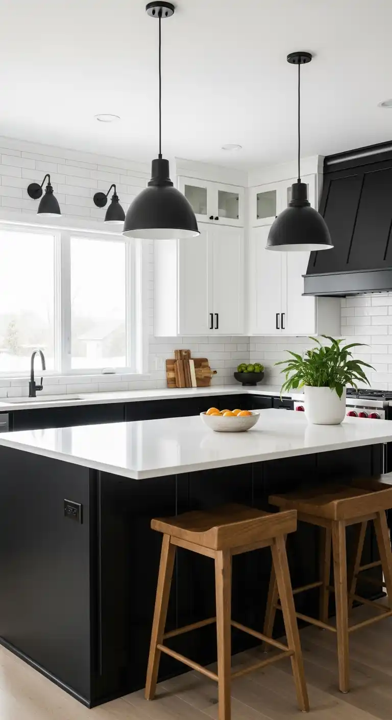Why Black and White Kitchens Are Trending