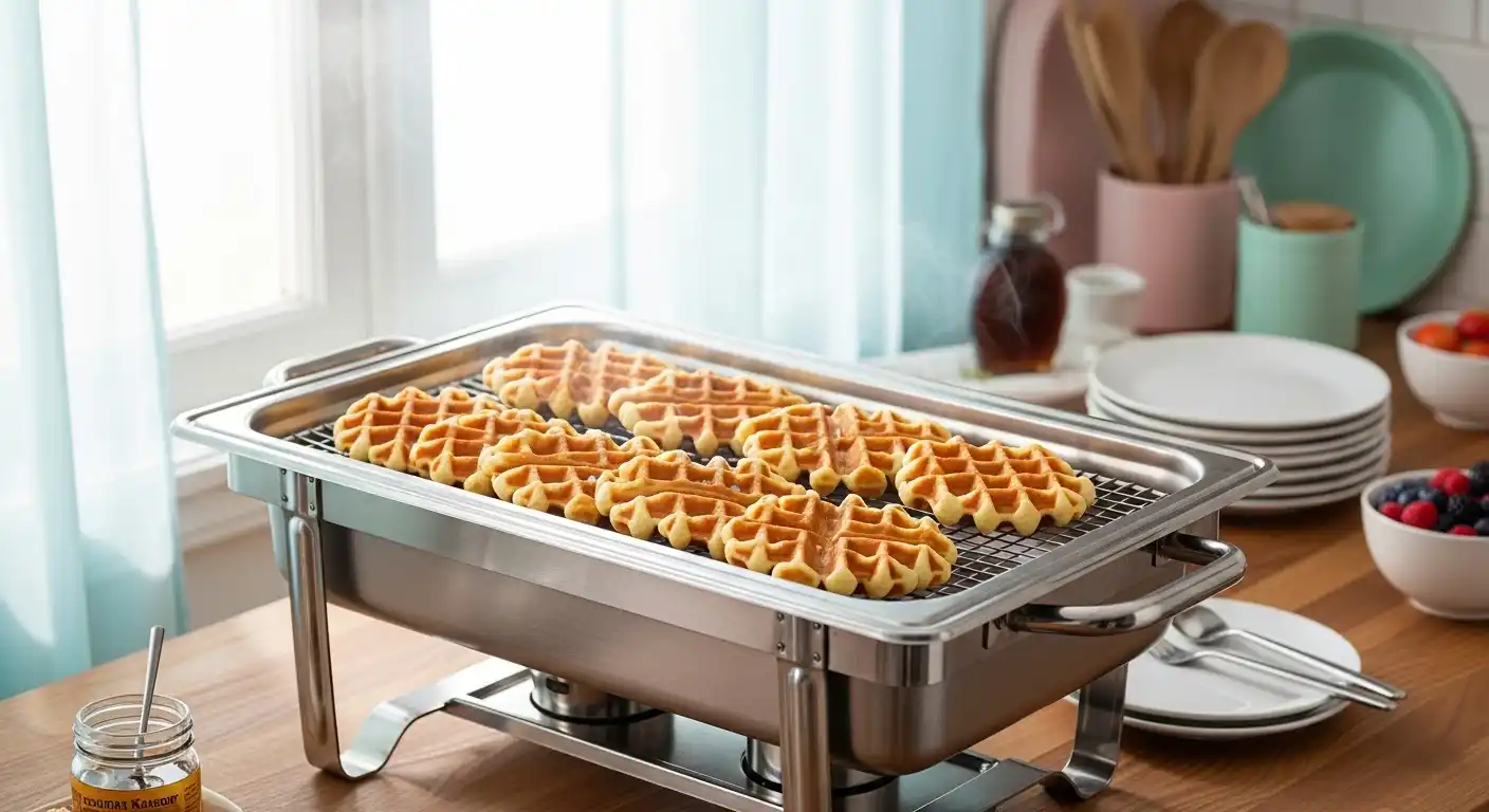 Why Use a Chafing Dish for Waffles