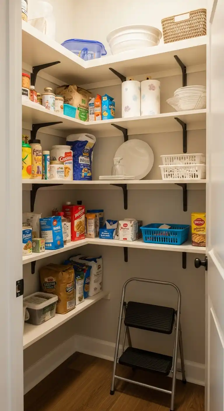 1) Add Ceiling-High Shelves to Gain a Full Extra Level