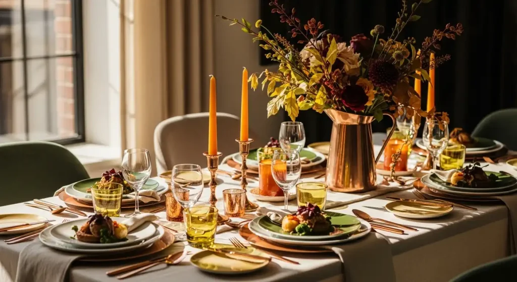 1. Start With a Seasonal Color Palette