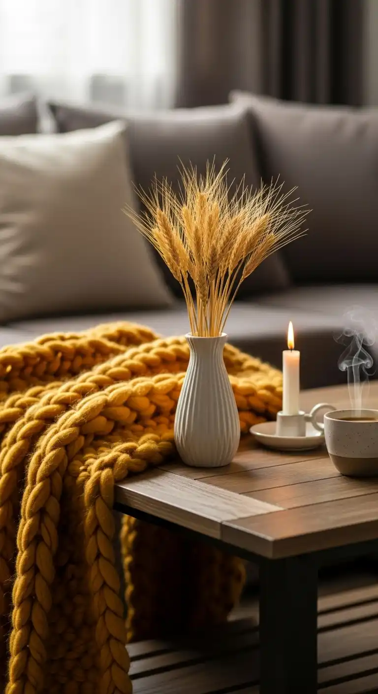 13) Cozy Knit Throw Accent