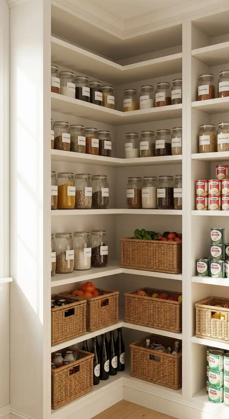 13. Corner Shelving Units