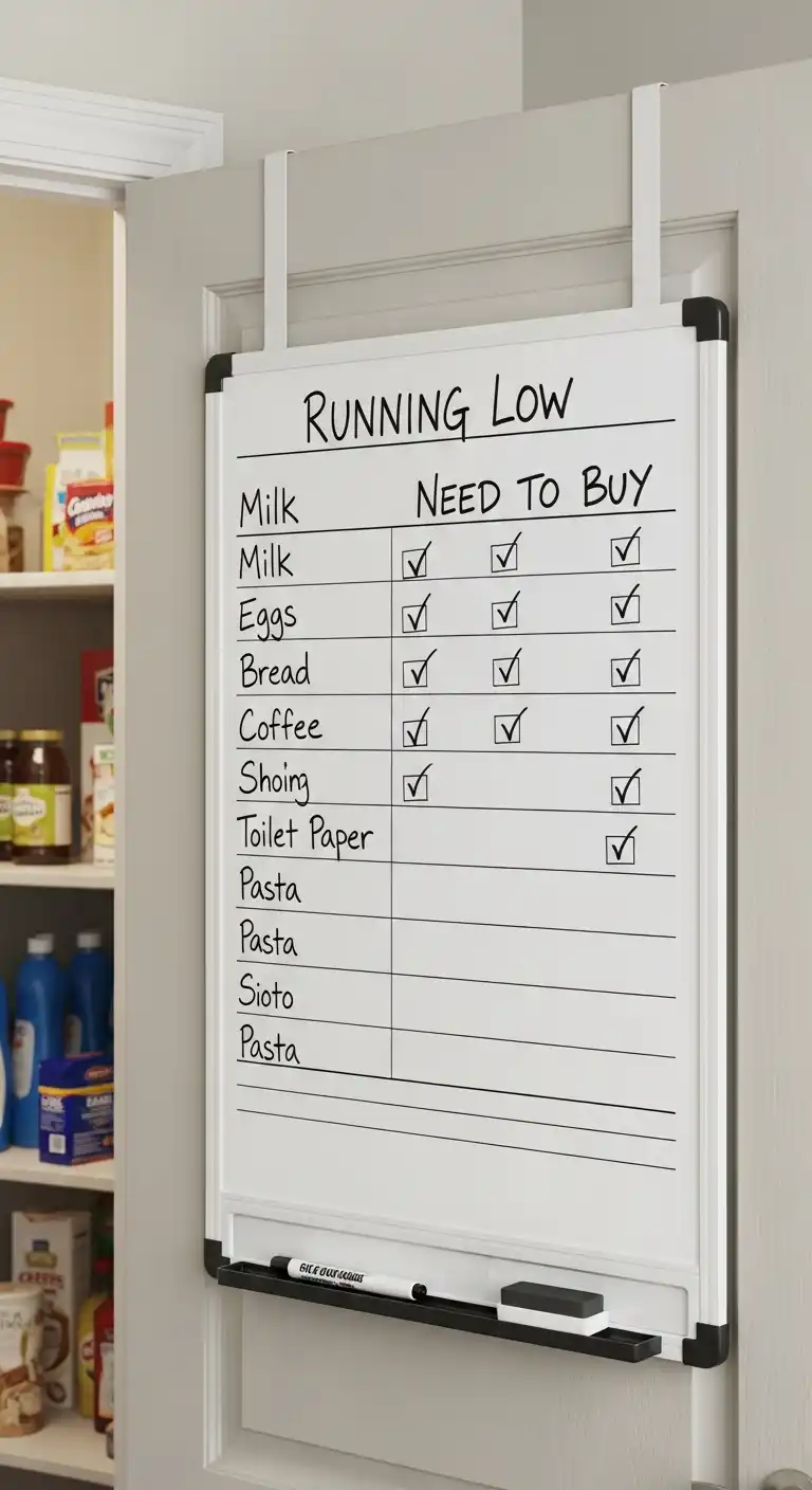 13. Keep a Running Inventory List