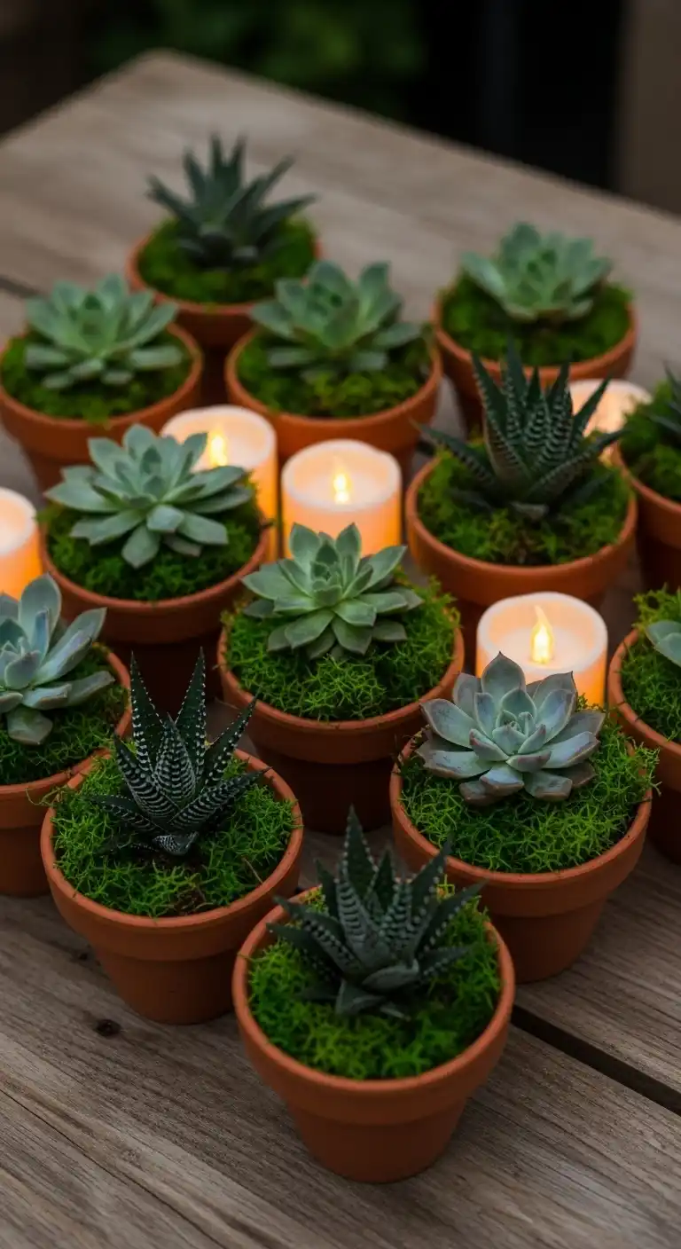 14) Cluster of Terracotta Pots