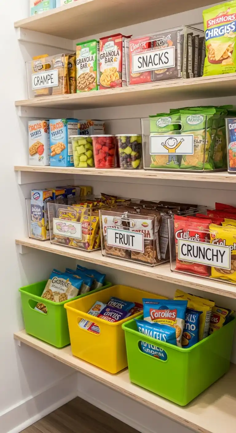 14. Dedicate a Snack Station