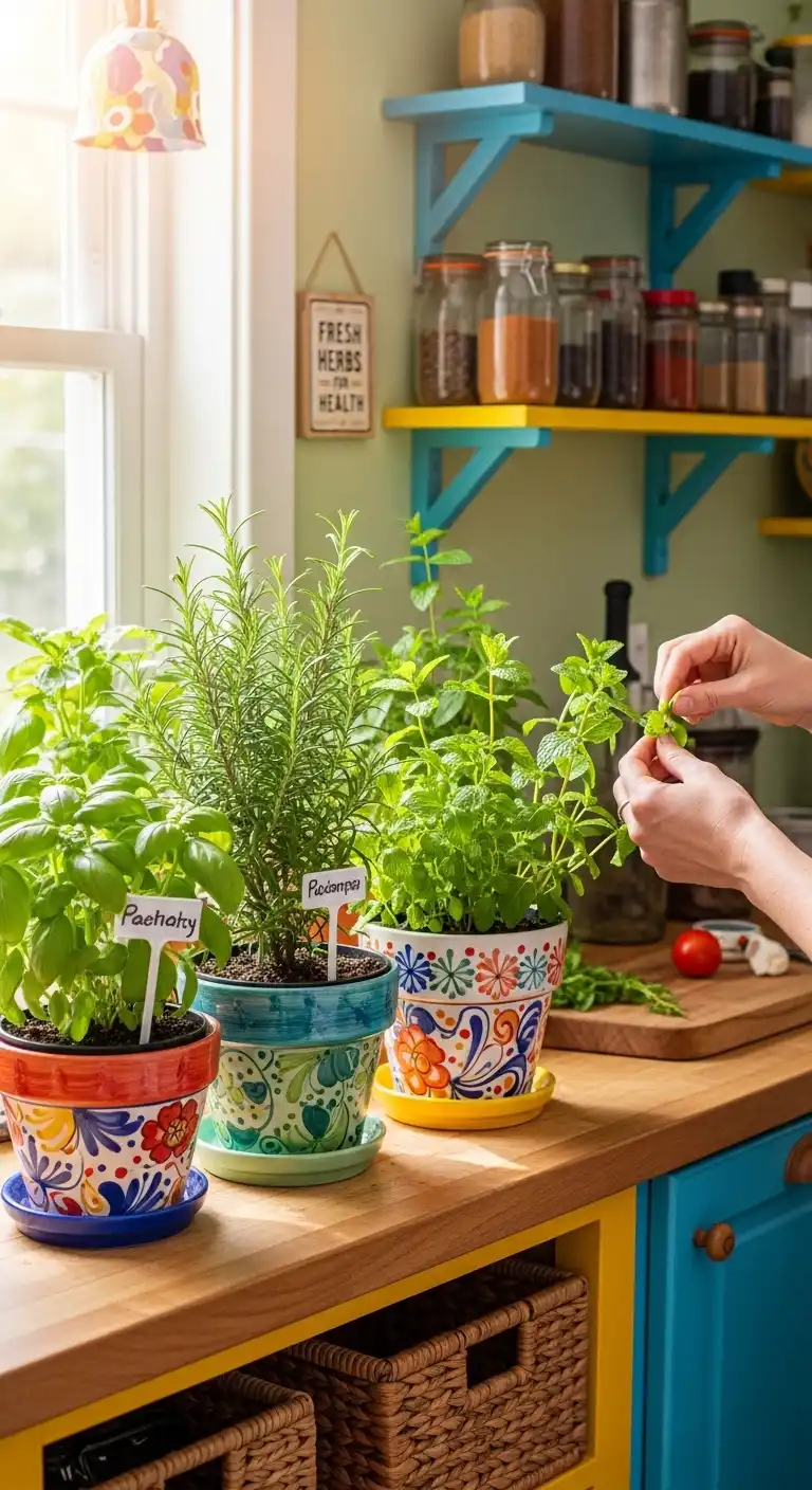 15. Herbal Garden Integration