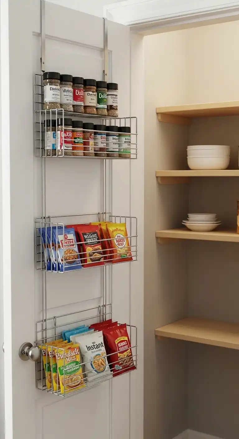 15. Over-the-Door Wire Racks