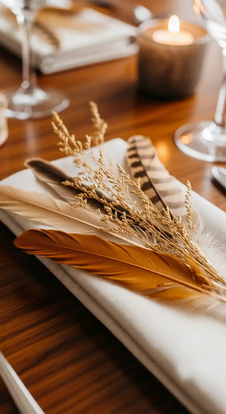 16) Feather Touches for Softness