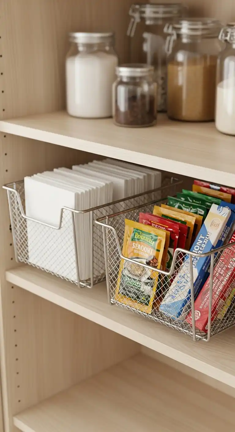 16. Use Under-Shelf Baskets