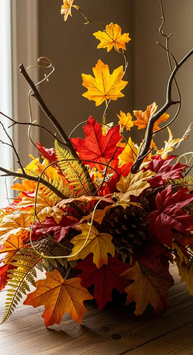 17) Faux Greenery Mix