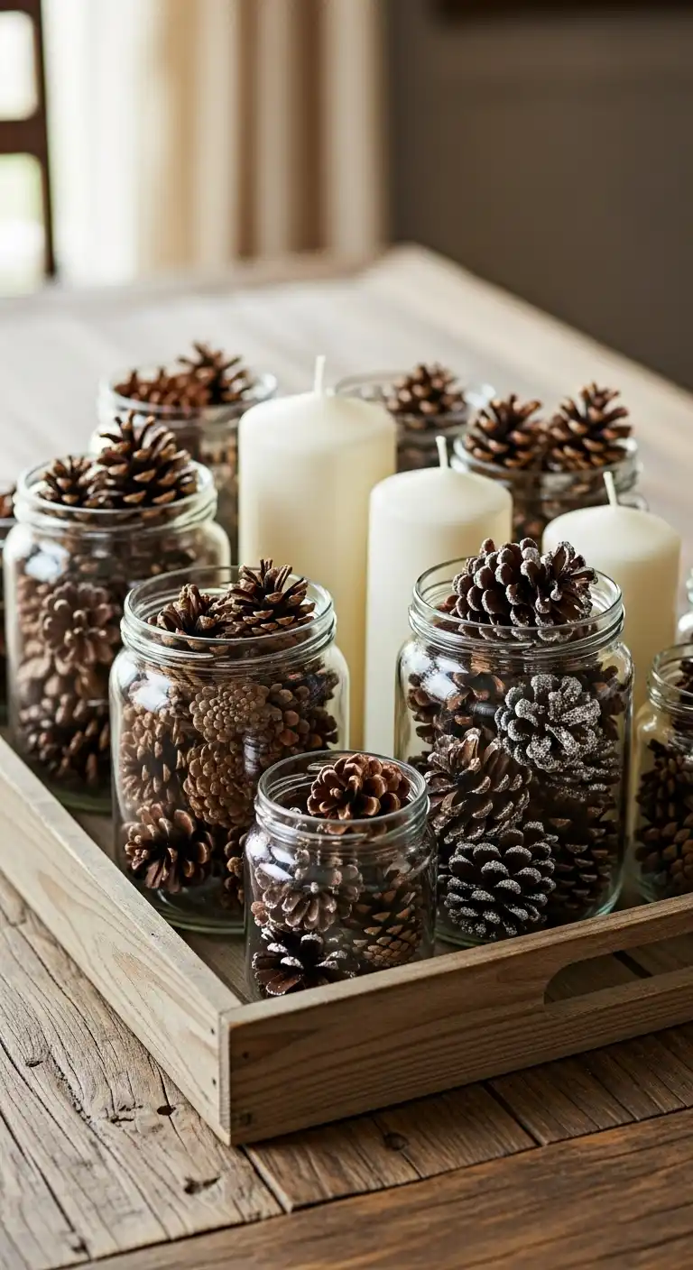 17) Pinecone Clusters as Accents