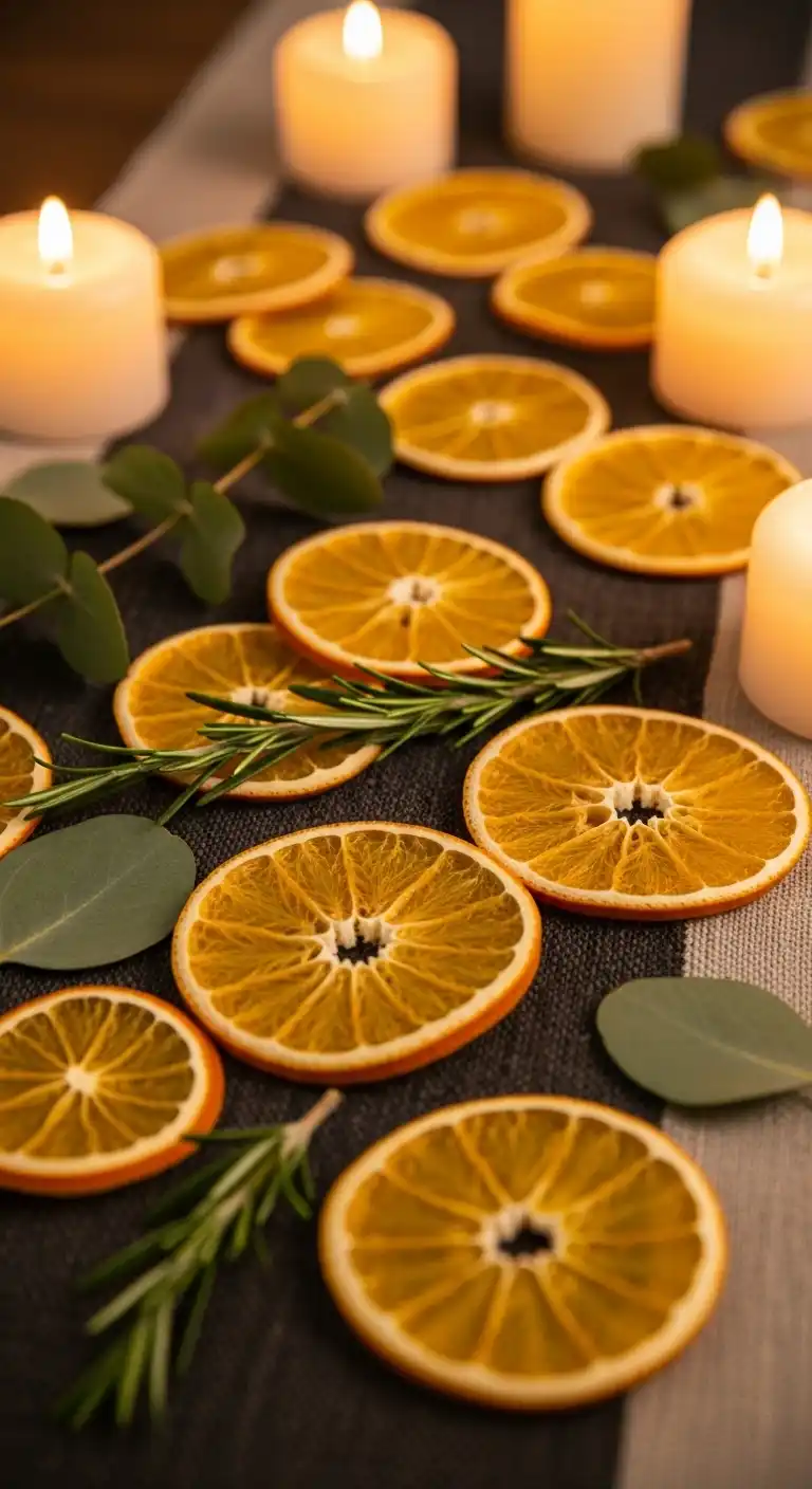 19) Dried Fruit Slices as Accents