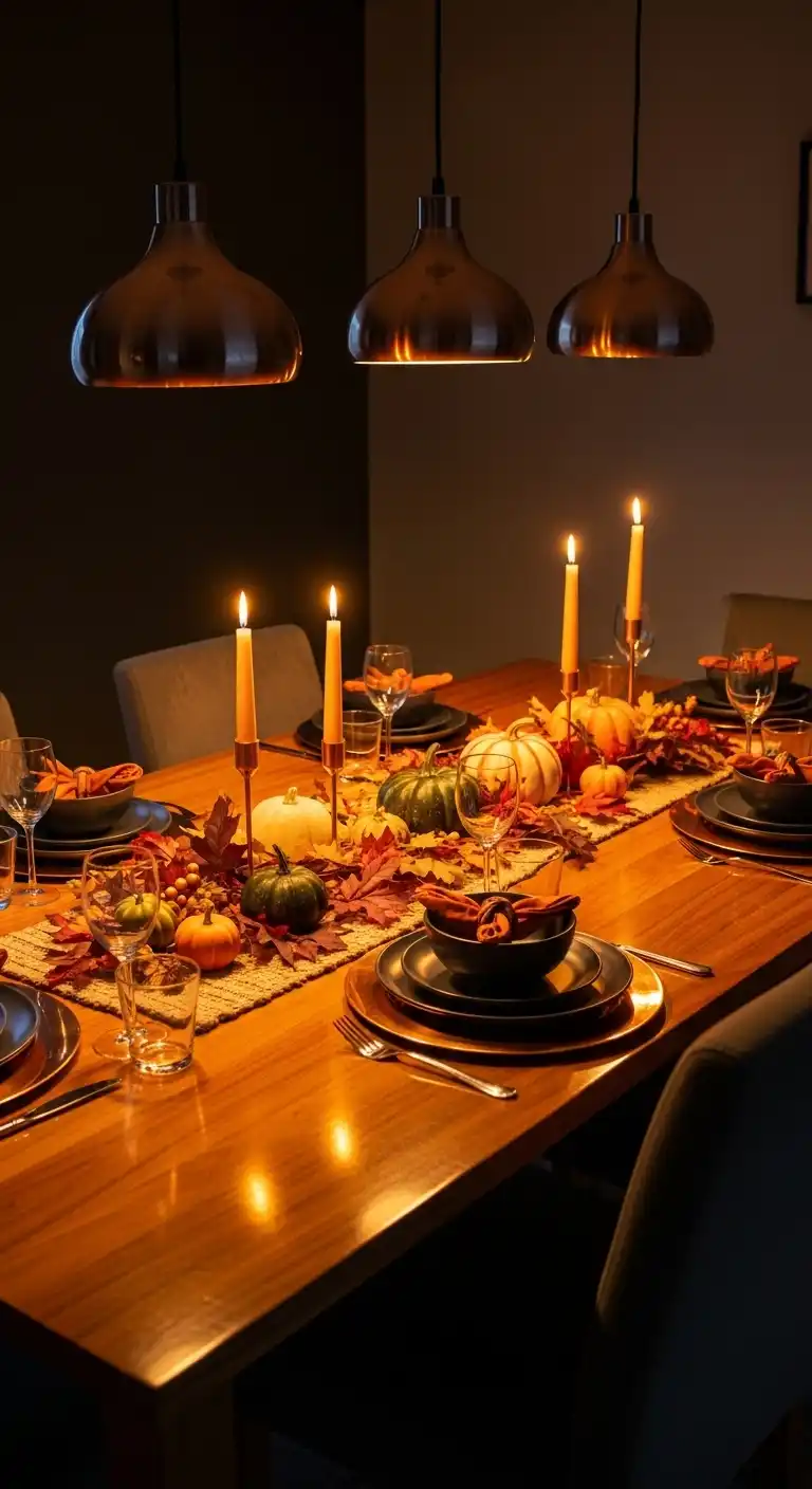 19) Warm Lighting Fixtures Overhead