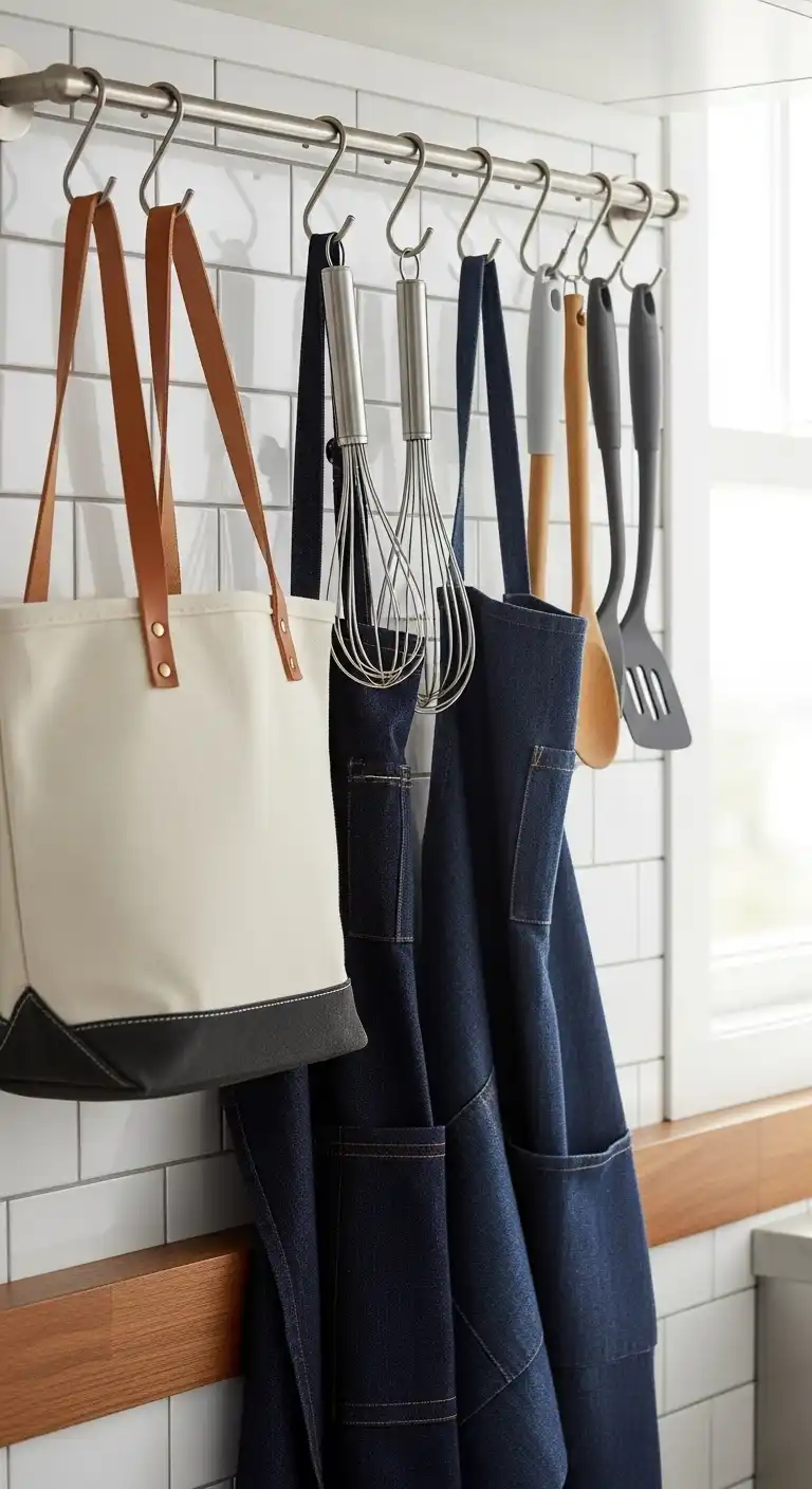 19. Incorporate Hanging Storage Solutions