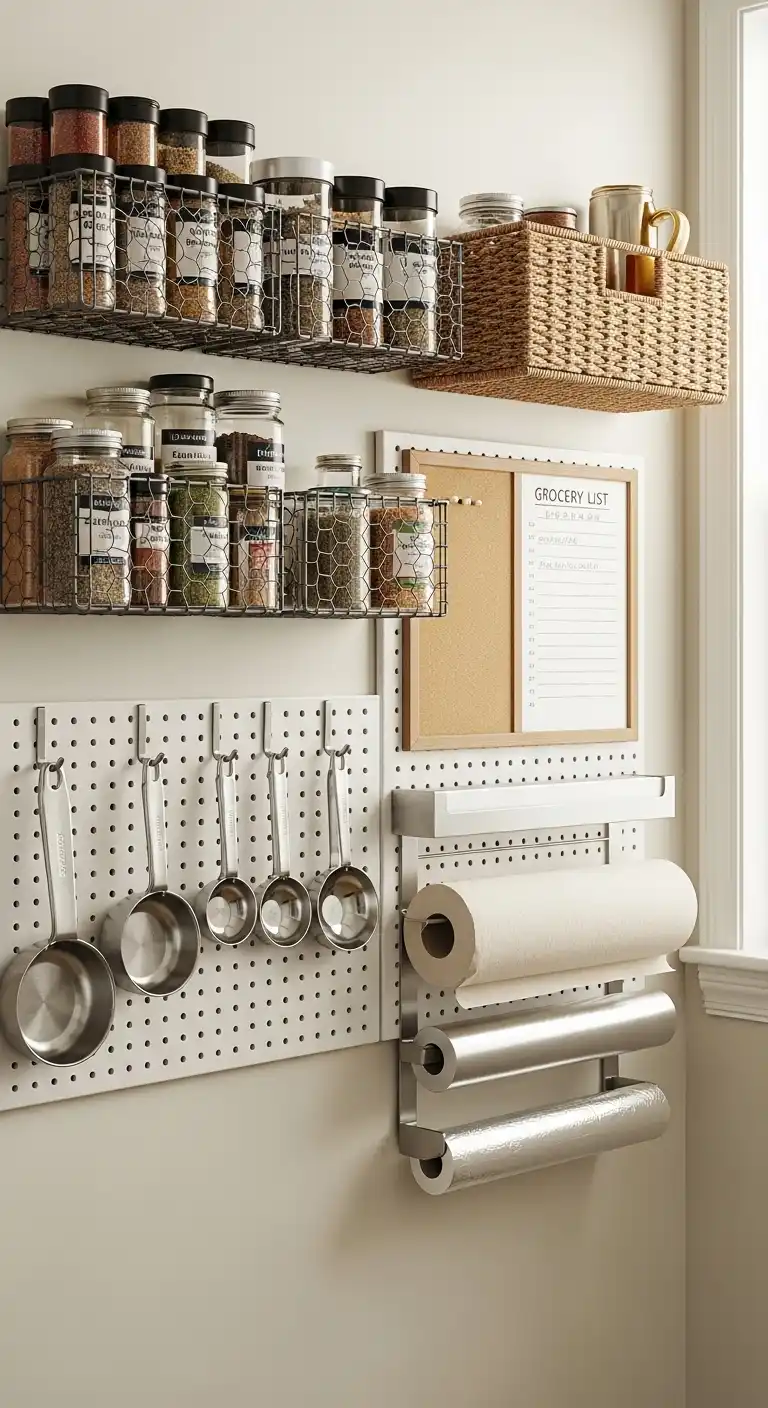 19. Install a Pegboard on Side Walls