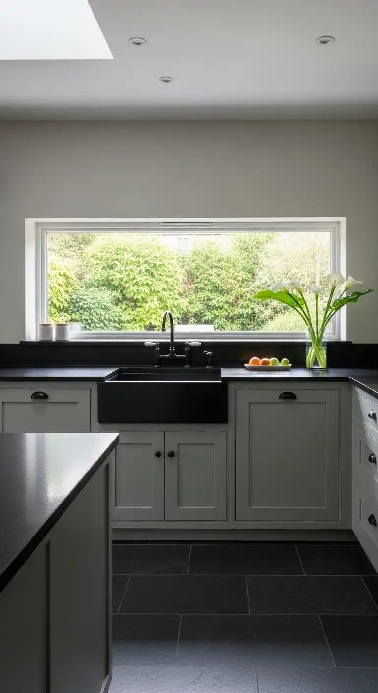 19. Lichen Green Kitchen Cabinets Spotlight
