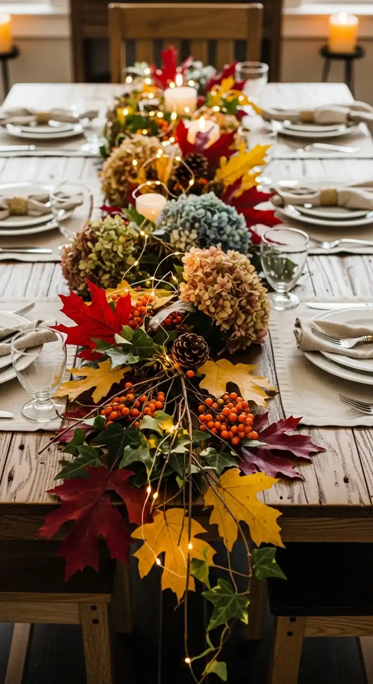 2) Fall Foliage Garland