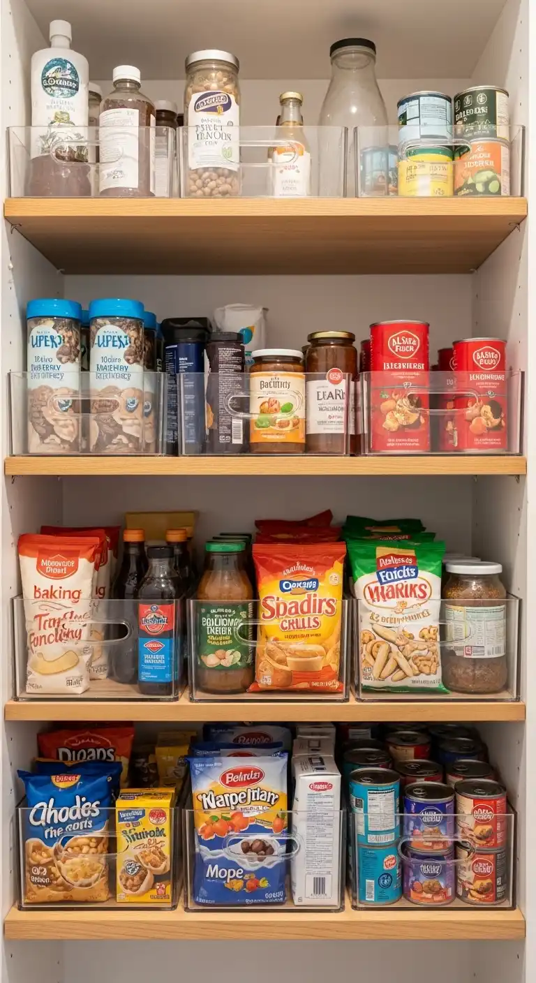 2. Categorize Your Pantry Items