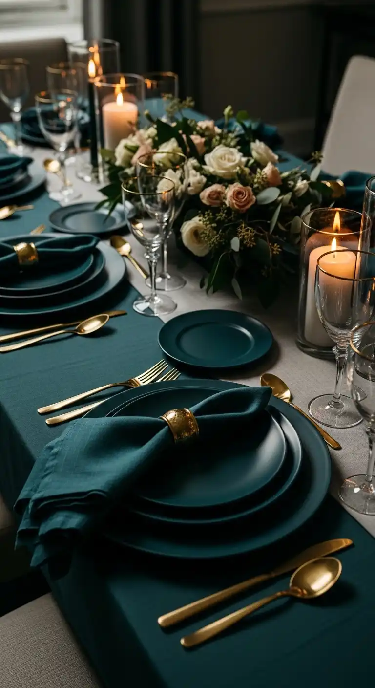 20) Monochromatic Tableware