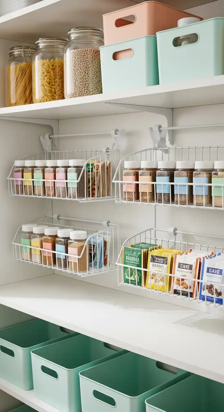 20. Under-Shelf Wire Racks