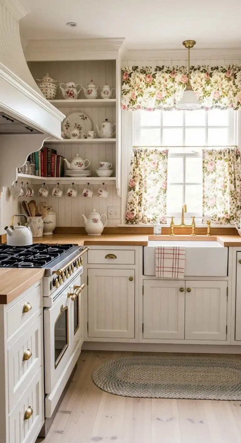 22. Charming Cottage Kitchen Design