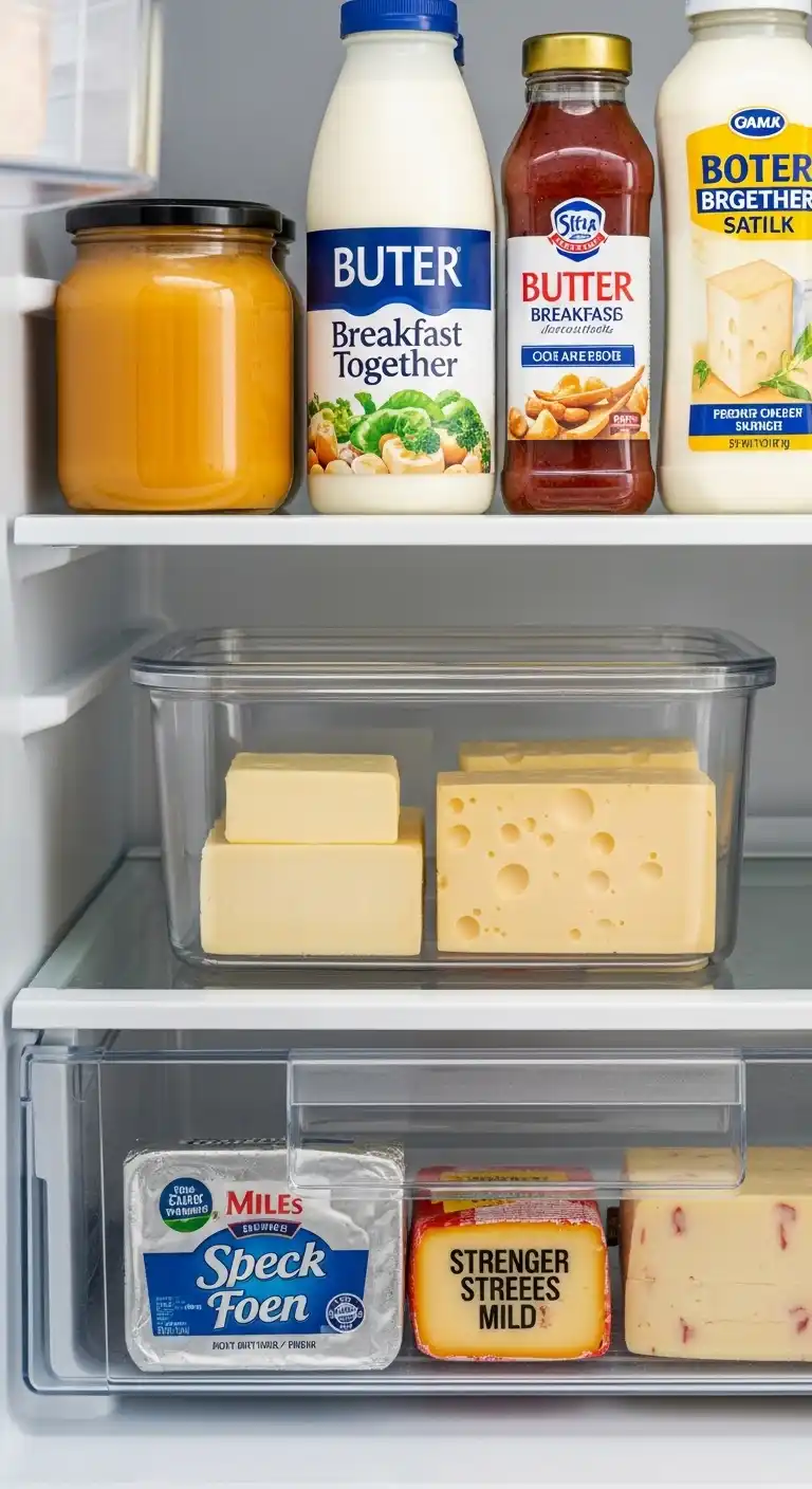 22. Keep Butter & Cheese Together in One Container