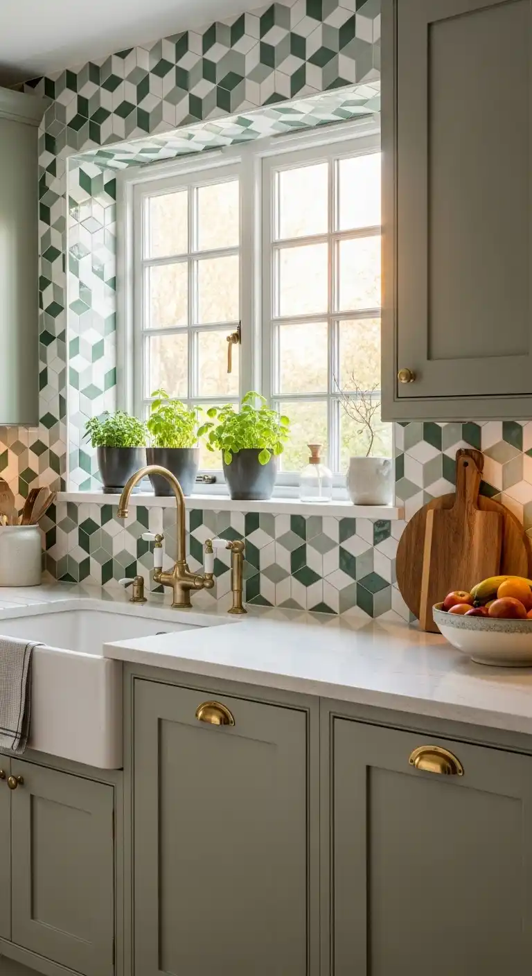 23. Hexagon Tile Backsplash Inspiration