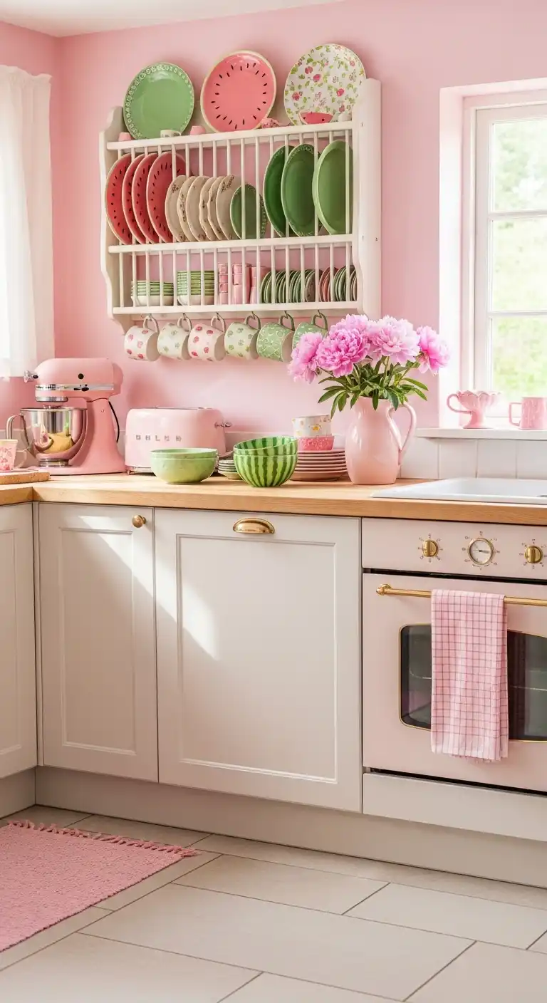 24. Watermelon Plate Rack Inspiration