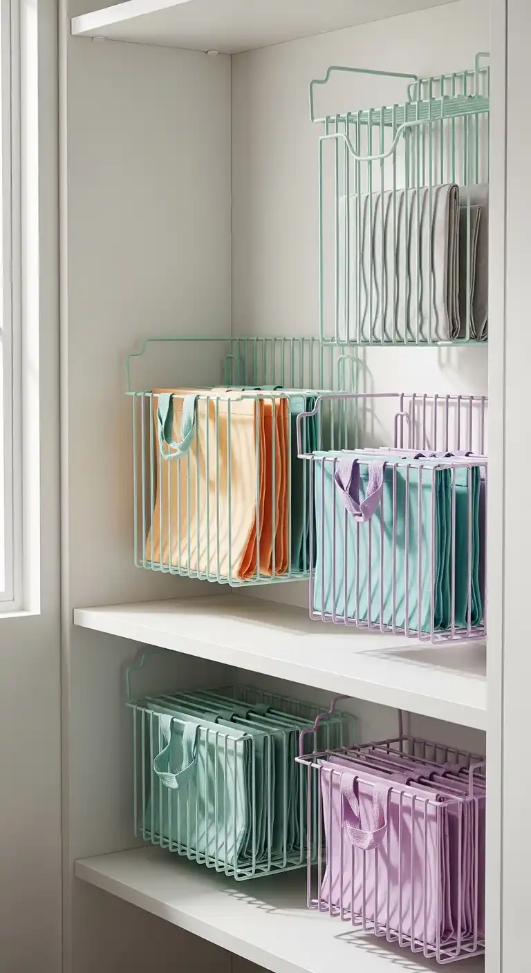 24. Wire Racks for Reusable Bags