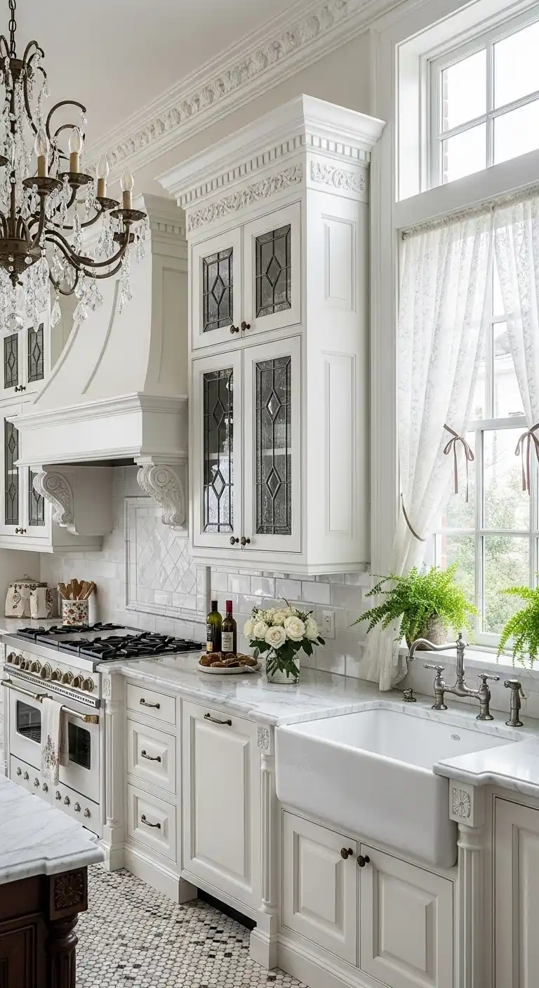 27. Victorian White Kitchen Renovation