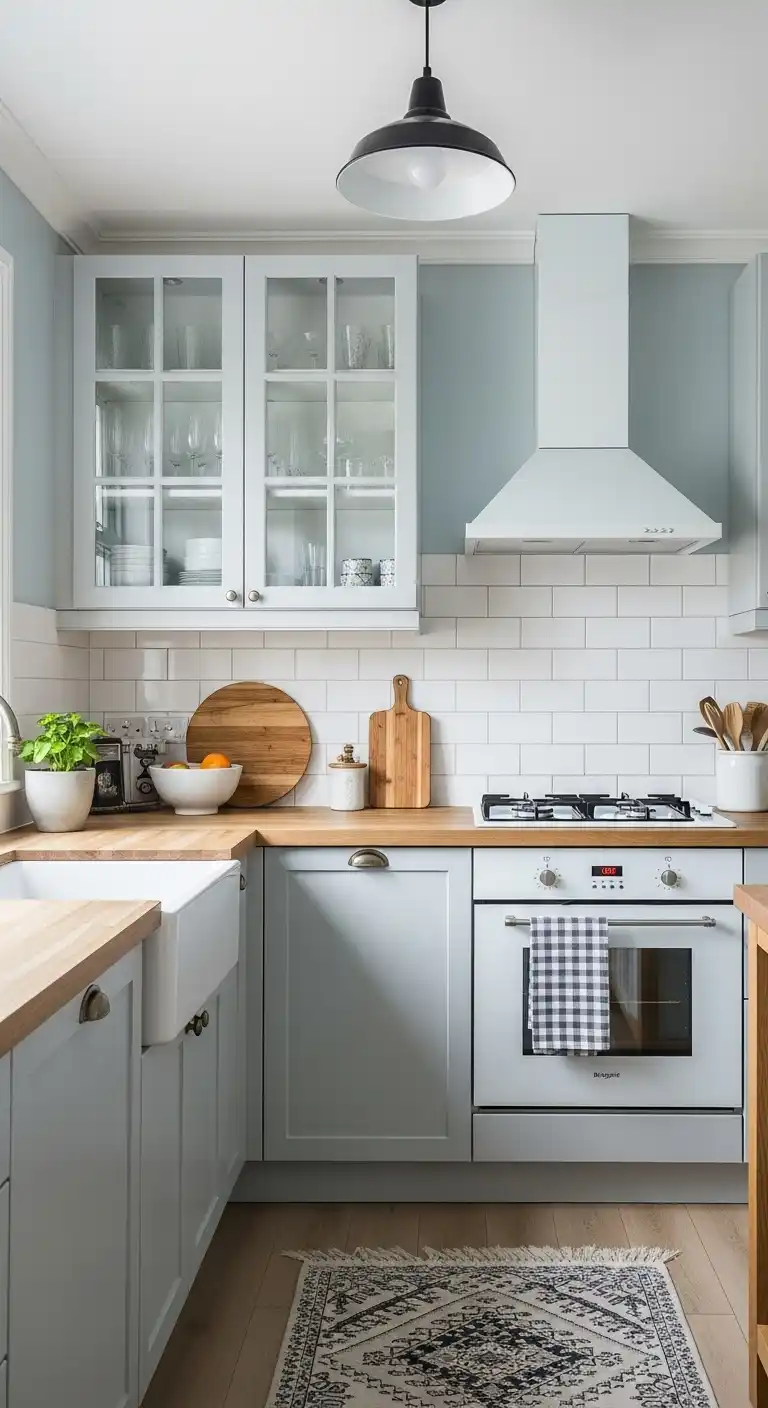 28. Arctic Blue Kitchen Renovation Ideas
