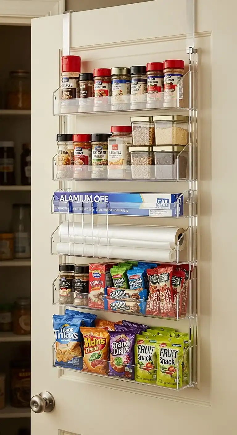 3. Add Over-the-Door Organizers